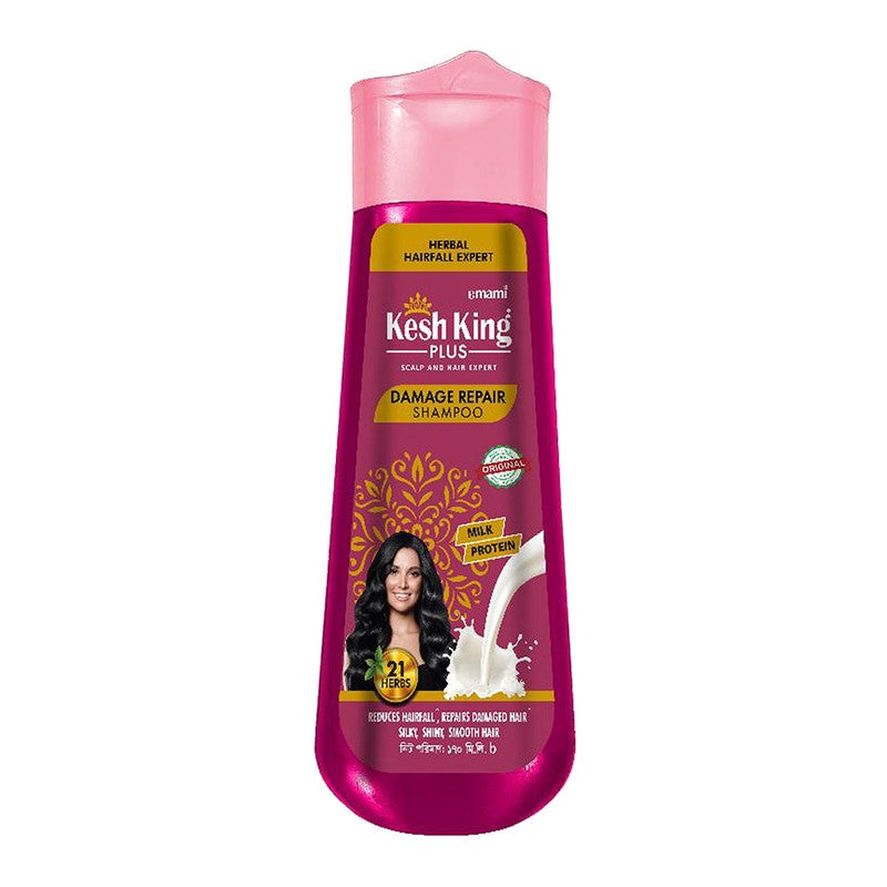 Kesh King Scalp and Hair Expert Damage Repair Milk Protein Shampoo 340ML